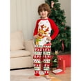 thumbnail image 4 of Pijamas navideños a juego para la familia, Año Nuevo 2025, conjuntos para madre, hija, padre e hijo, pijamas de 2 piezas, ropa para adultos, niños y bebés, 4 of 5