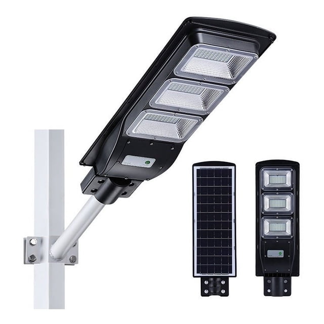 LAMPARA SUBURBANA SOLAR 100W ALL IN ONE