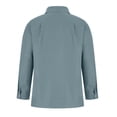 thumbnail image 3 of Chiccall Mens Dress Shirts Long Sleeve Business Casual Work Shirt with Pocket, 3 of 6