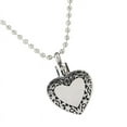 thumbnail image 6 of Stainless Steel Ashes Locket Necklace Ashes Holder Prayer Box Locket Necklace - Love Heart Pendant with Elegant Carved Pattern,, 6 of 6