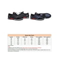 thumbnail image 2 of Fangasis Mens Walking Shoes Winter Warm Flats Low Top Sneakers Travel Lightweight Casual Shoe Black 8.5, 2 of 7