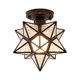 thumbnail image 2 of Luz de tejado moderna, iluminación de tejado regulable, forma de estrella para comedor, dormitorio, cocina, pasillo, lámpara decorativa Salvador luz de techo de montaje empotrado, 2 of 10