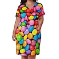 thumbnail image 2 of ¡Inteligentes! Vestido colgante con bolsillos para mujer, elegante vestido de lujo, tallas grandes, verano, 2 of 6