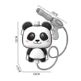 thumbnail image 4 of Kids Water Backpack Gun with 1000ml Large Capacity - Cute Cartoon Animal Water Blaster Toy (Panda/Frog/Pig/Husky) for Outdoor Summer Play & Parent-Child Activities (Size 8.66 Inch), 4 of 7