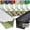 Assorted, variant on LeafTek Gutter Guard Sample Kit – Test Fit for 5” and 6” Gutters – USA‑Made Heavy Duty White Aluminum Sections (8-Inch in Length) with Stainless Steel Screws & DIY Installation Guide