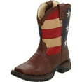 thumbnail image 2 of Lil Durango Kids Patriotic Western Flag Boot Brown/Union Flag - BT245, 2 of 7