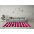 thumbnail image 3 of Ahgly Company Indoor Rectangle Oriental Pink Modern Area Rugs, 7' x 10', 3 of 4