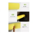 thumbnail image 3 of Mop Roller Head Refill Sponge Refills Cleaning Pads Absorbent Replacement Wet Mopping Clo C411, 3 of 7