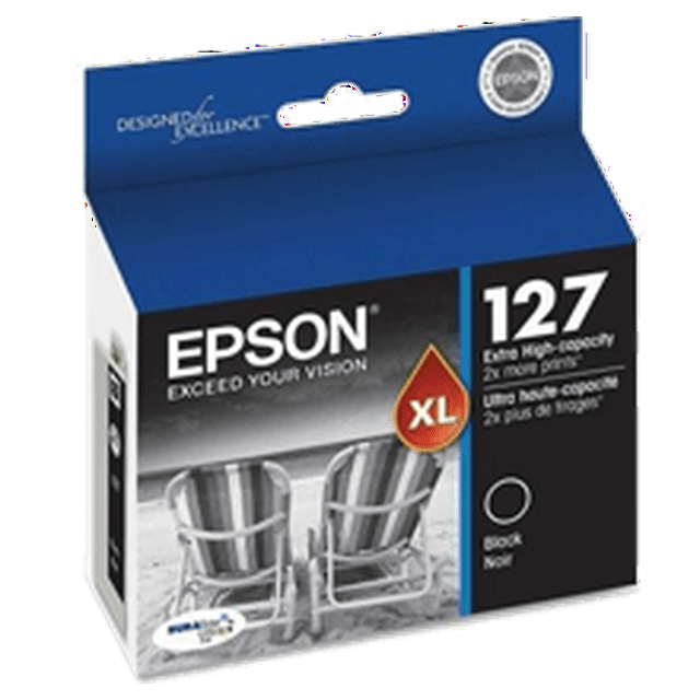 EPSON T127120 Cartouche d'Encre / Jet d'Encre Extra Haute Capacité Noire pour EPSON WorkForce WF-3520