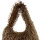 thumbnail image 2 of Bolso Hobo esponjoso para mujer, Bolso de muñeca suaves y esponjosos, Bolso diario de invierno para niñas Y2K de piel sintética, 2 of 5