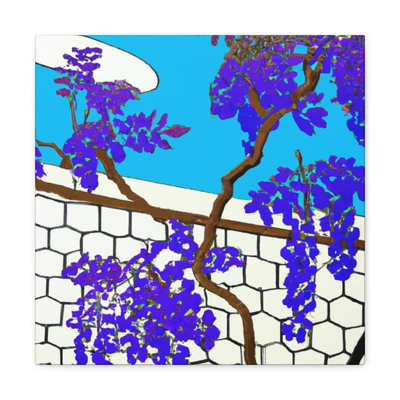 Wisteria Pop Splendor - Canvas