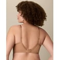 thumbnail image 3 of Playtex Convertible Lace Underwire Bra, Full Coverage  Dark Iced Brown 46DDD Women's, 3 of 4