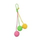 thumbnail image 5 of Pelota de cuerda de sisal para gatos. Regalo ideal para hacer ejercicio y divertirse. Resistente al desgaste. Protege. Rosa Amarillo Verde, 5 of 9