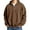 Coffee, variant on Hoodies for Men 2026 Fall Winter Casual Long Sleeve Washed Distressed Hooded Sweatshirt Mens Pullover Top