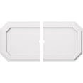 thumbnail image 2 of Ekena Millwork CMP28X14ED2-01000 1 in. ID x 9.75 in. Rectangle Emerald Architectural Grade PVC Contemporary Ceiling Medallion - 2 Piece, 2 of 3