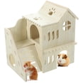thumbnail image 3 of 1 Set of Guinea Pig Hideout House With Ramp Multi-chamber Small Animal Hut Rabbit Nest, 3 of 8