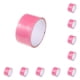 thumbnail image 3 of Yuarrent Cintas adhesivas de 4,8 cm, cinta adhesiva para aliviar el estrés, juguete sedoso nacarado, fiesta, manualidades, regalos divertidos Rosa 10piezas, 3 of 6