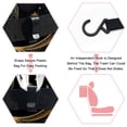 thumbnail image 3 of New Moon Symbol Mini Trash Can for Car: Foldable with Lid, Leak-Proof and Hanging Storage Bag, 3 of 6