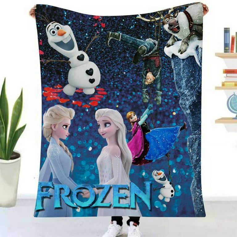 Frozen Olaf Blanket Super Soft Fuzzy Flannel Fleece Blanket