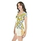 thumbnail image 2 of Blusa estampado geometrico Roman Fashion /Juvenil, 30466 (Mostaza) ocre M, 2 of 6