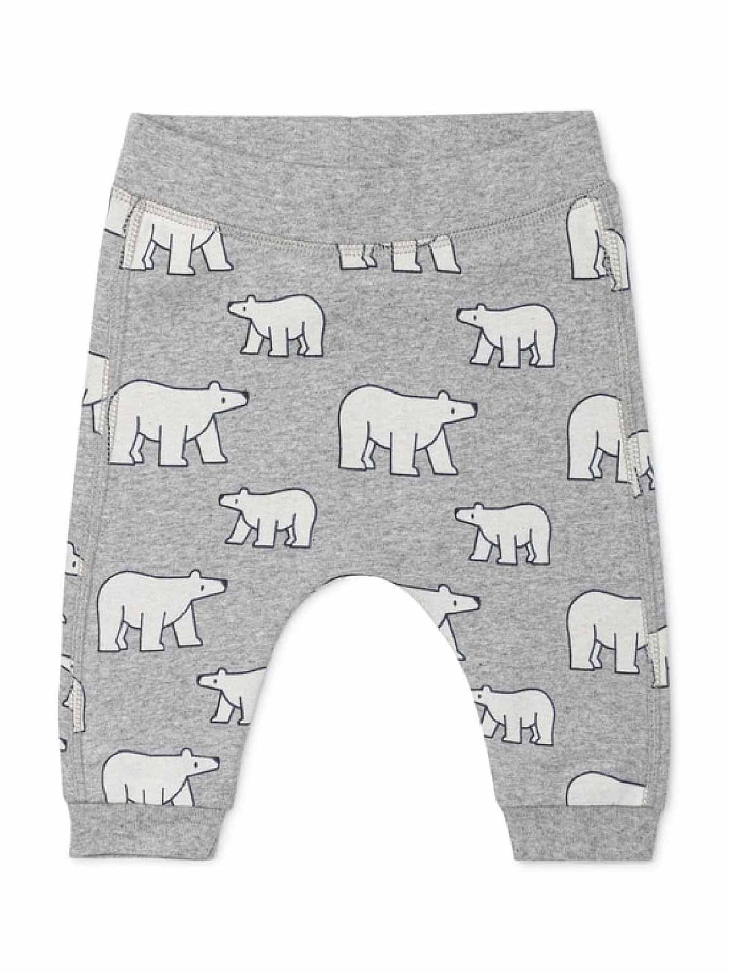 M+A by Monica + Andy Organic Cotton Baby Gender Neutral First Moves Bodysuit + Groove Pant Set, Sizes Newborn -18 Months