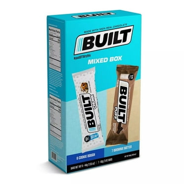 Built Bar Puff Collagen Protein Mixed Box 1.41 Ounce (13 Count)
