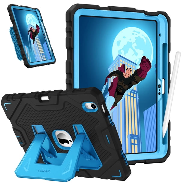 Funda FINTIE, apta para niños, para iPad 11, 11 pulgadas, 2025, con soporte