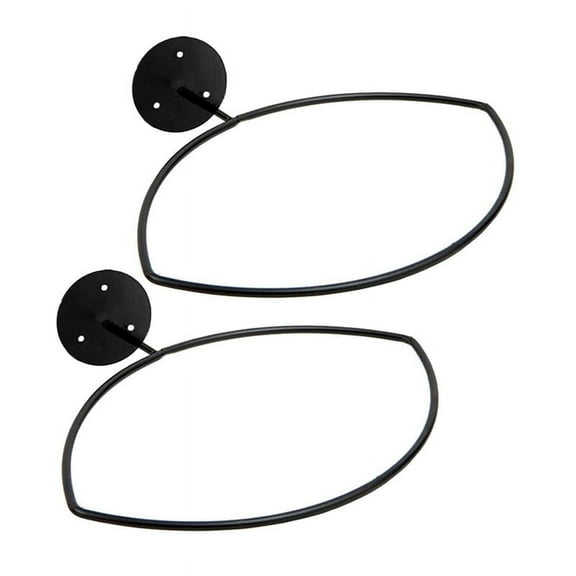 2 Packs Football Holders , Wall Mount Holder Display Stand, Room Decoration pwm25