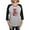 Heather/Black, variant on CafePress - Trex Indoor Rock Climbing Long Sleeve T Shirt - Womens Baseball Tee