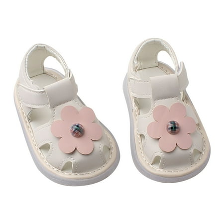 

NIUREDLTD Toddler Girl Dress Sandals Casual Sandals Luminous Shoes Girl S Beach Shoes Princess Shoes Size 17