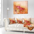 thumbnail image 2 of Designart Beautiful Little Flowers in Spring - Floral Throw Pillow - 16x16, 2 of 4