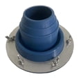 thumbnail image 2 of Chimenea de estufa de leña con base de acero resistente al fuego y conexión de silicona para tiendas de campaña. Azul, 2 of 8
