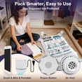 thumbnail image 5 of AGALI 25 Pack Vacuum Storage Bags with Electric Pump, Space Saver Bag for Clothes, Mattress, Blanket, Duvets, Pillows, Comforters, Travel, 5 of 8
