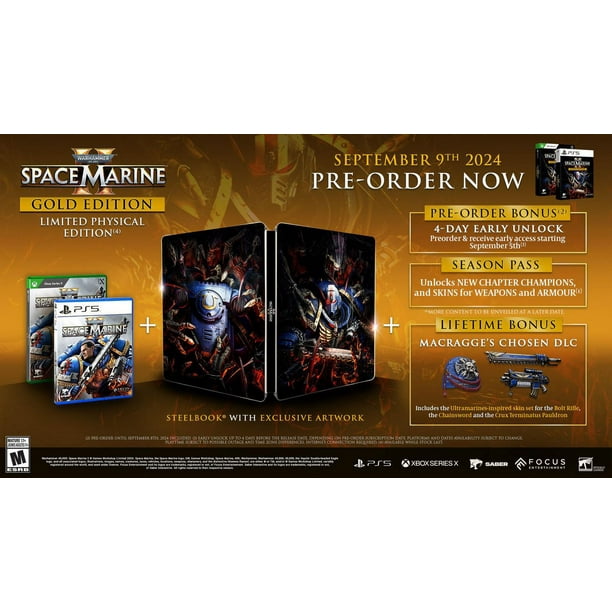 Warhammer 40,000 : Space Marine 2 Gold Edition (PS5