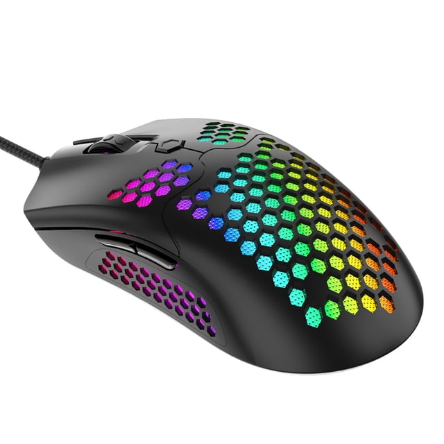 Gaming Mouse, Ergonomic Wired Mouse, Lightweight for Home Office