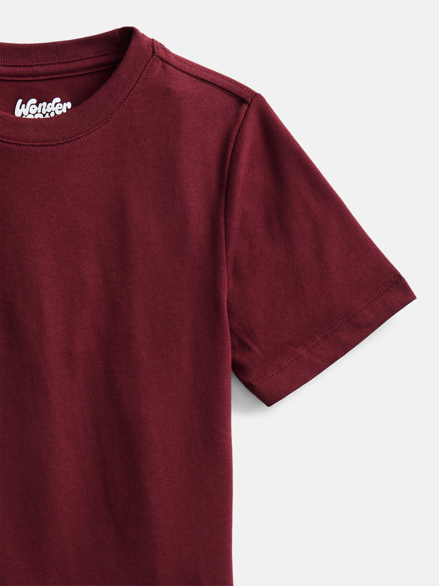 Wonder Nation Boys' Kid Tough Tee with Short Sleeves, Sizes XS-XXL & Husky
