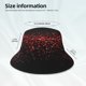 thumbnail image 3 of Balery Red Glitter1 Sombreros para el sol para hombre y mujer, sombrero de pescador con UPF 50+, 3 of 6