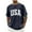 Dark Royal Blue, variant on Mens Crewneck Spandex Tops Sport Gym Brunch Jogger Blouse for Mens Short Sleeve Graphic Fall Summer Shirts 2026 Clothing Trendy Country Concert Y2K XXL