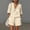 Beige plus size boho beach outfits a1, variant on Women Plus Size V Neck Short Sleeve Shorts Set Casual Boho Beach Outfits Loose 2 Piece Lounge Tracksuit Summer Travel Clothes, Wine XL