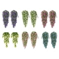 thumbnail image 3 of AFQH 2pcs wisteria artificial flower vine plastic flower garden indoor decoration, 3 of 5