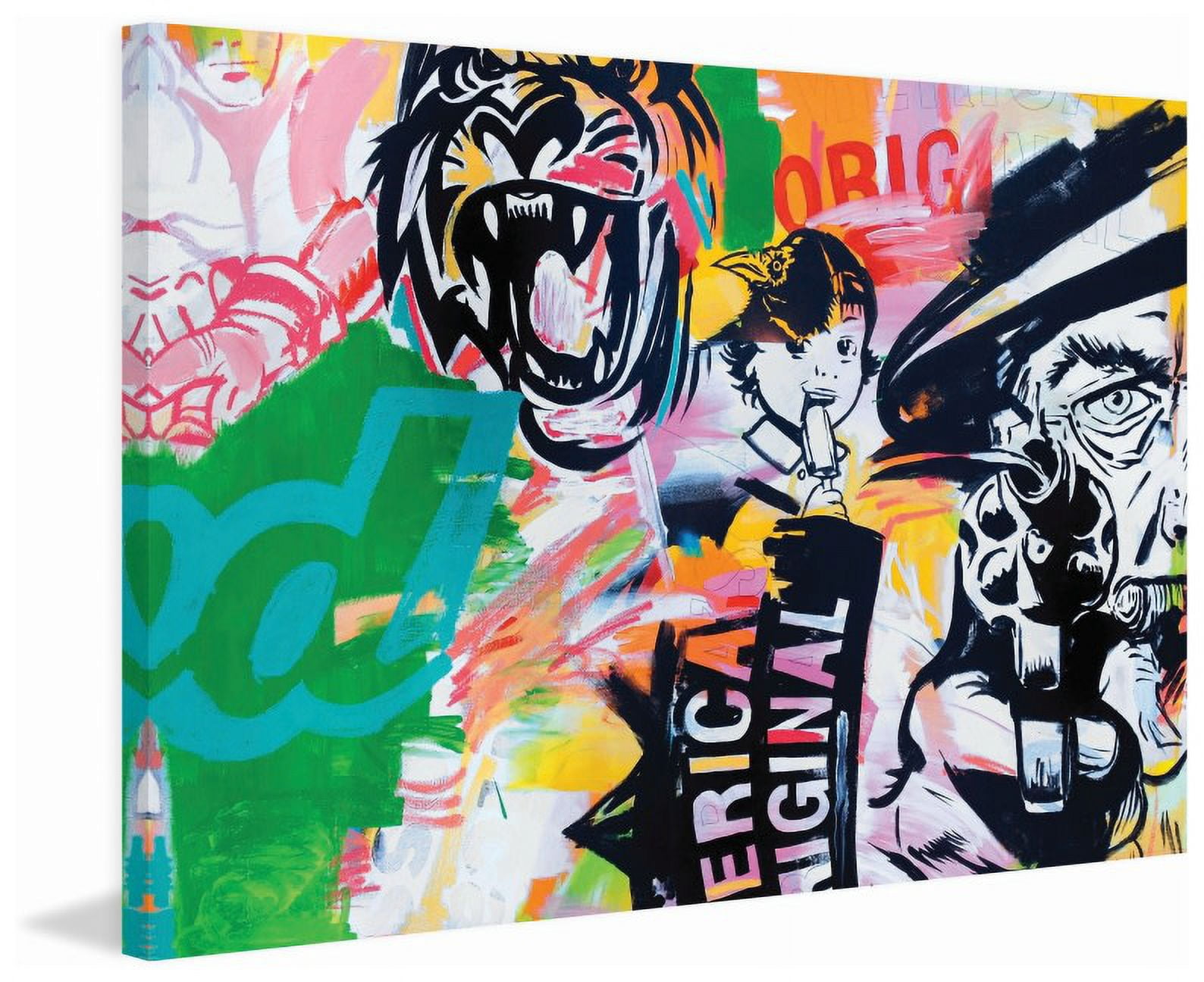 Marmont Hill "Americas" Print on Canvas