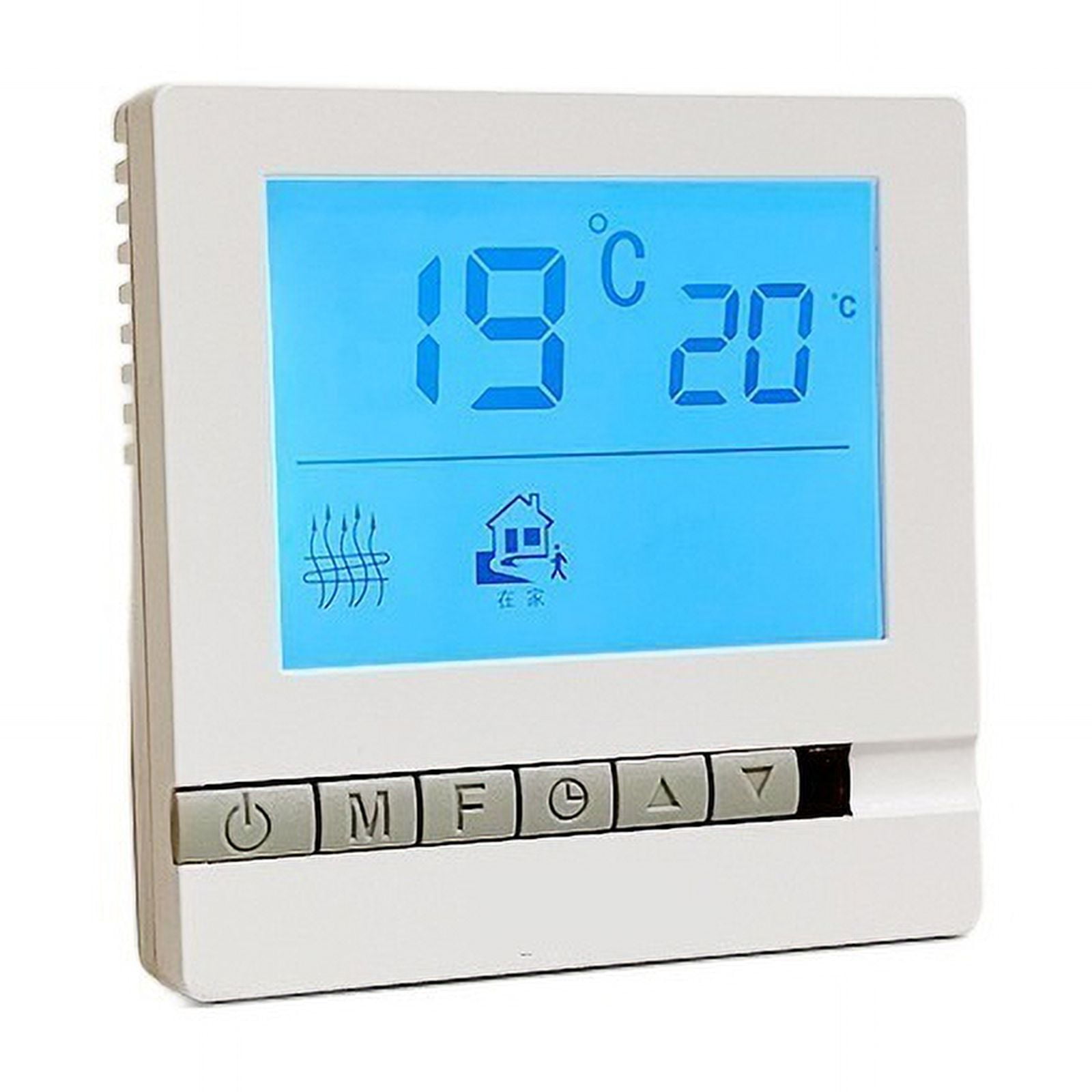 Water Floor Heating Temperature Control Panel Home Decoration Temperature And Humidity Switch Controller Intelligent Water Floor Heating Thermostat ,Easily DIY