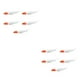 thumbnail image 4 of Soidarity Paquete de 5 cebos de pesca Crankbait agua salada agua dulce Swimbait Sea Lake Stream Lures Gear Tackle Accesorios Gradient Red rojo degradado 2piezas Soidarity CBP501927, 4 of 6