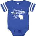 thumbnail image 3 of Inktastic Someone in Wisconsin Loves Me Boys or Girls Baby Bodysuit, 3 of 5