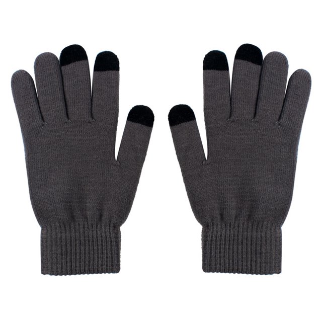 Guantes de invierno Star para mujer, guantes de punto cálidos, guantes para niñas con pantalla táctil