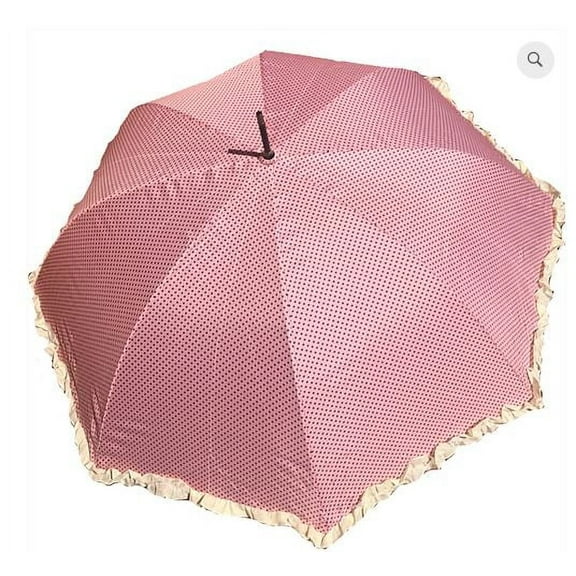 LASELVA DESIGNS-La Femme Pink Stick Umbrella