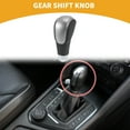 thumbnail image 2 of Pomo de cambio de marchas automático Unique Bargains - Pomo de palanca de cambios - para Chevrolet Cruze 2011-2016 de cuero sintético - 1 Pc, 2 of 6