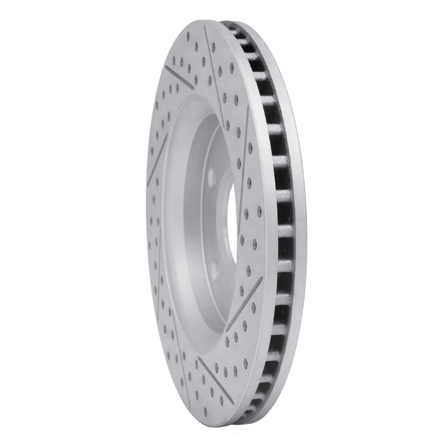 Dynamic Friction Company 830-40107L DFC Geoperformance Rotor - Drilled and Slotted