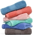 thumbnail image 1 of Juego de toallas de mano Cleanbear Cotton, paquete de 6 unidades, ultrasuaves, 13 x 29 cm, 1 of 6