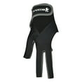 thumbnail image 1 of Guante de billar de 3 dedos antideslizante unisex Sunnimix con correa ajustable gris, 1 of 8